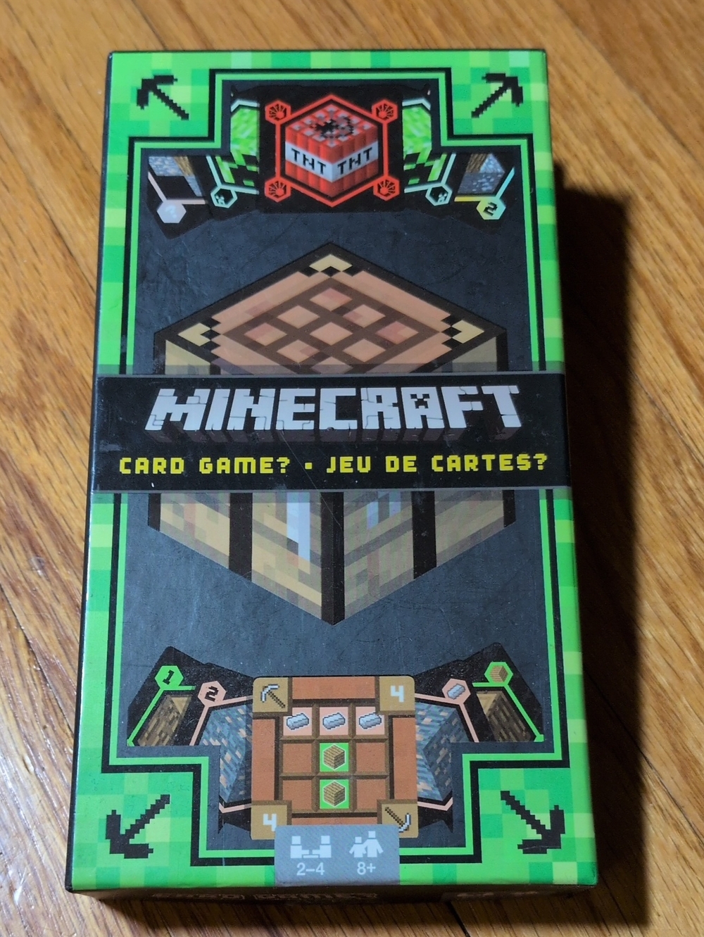 Minecraft Card Game - Green Edition